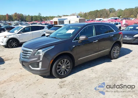 2017 Cadillac Xt5 Luxury из США, поврежденный, VIN 1GYKNDRS1HZ185098